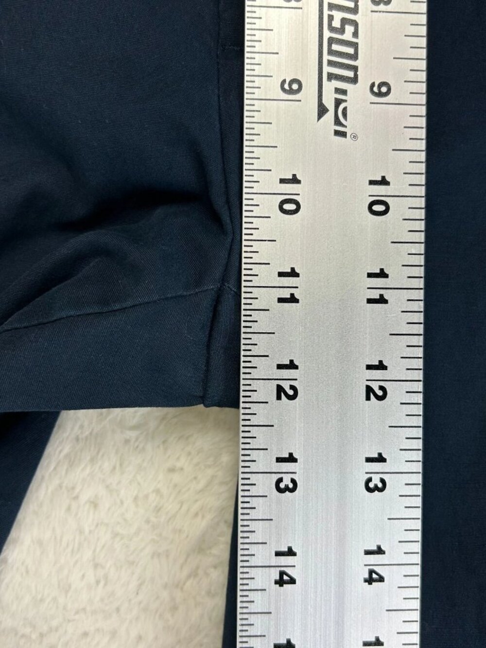 Brooks Brothers Chino Pants Mens 38x30 Blue‎ Stretch Straight Flat Front Formal - Picture 13 of 14